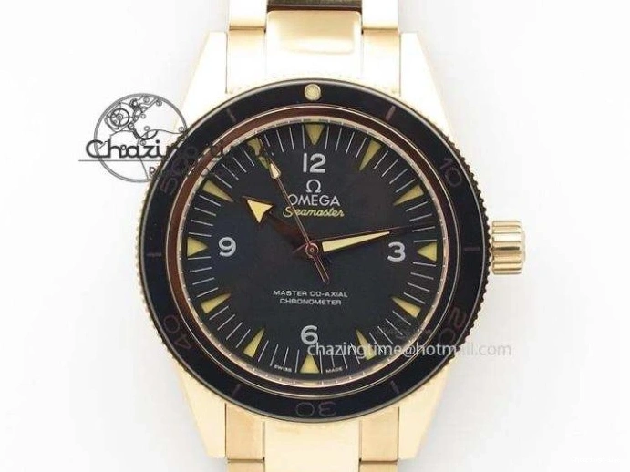 0228 Seamaster 300 Master Spectre SS MKS Best Edition Black Dial On Nylon Strap A SunProtective 8083